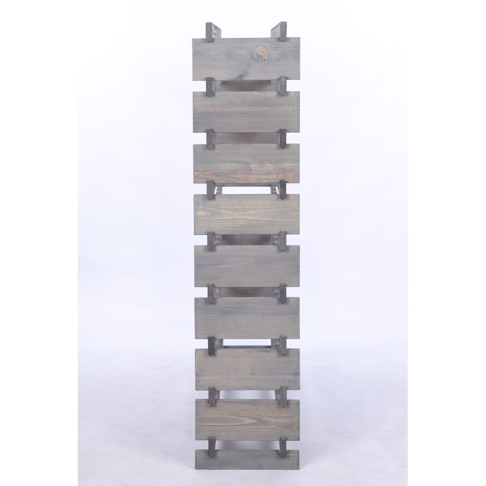 Stojak na wino regał modułowy na butelki 9x10 but POJEMNY BEZ NARZĘDZI