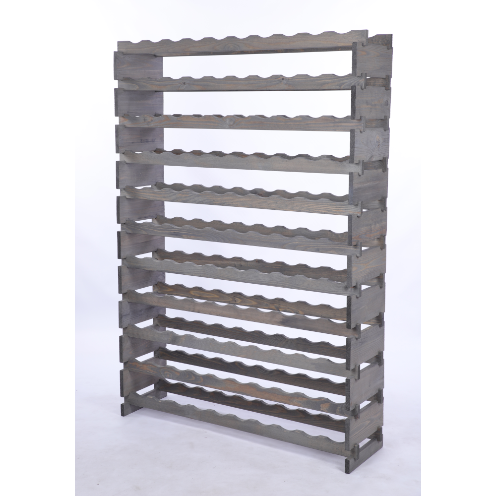 Stojak na wino regał modułowy na butelki 11x10 but DUŻY MONTAŻ BEZ NARZĘDZI