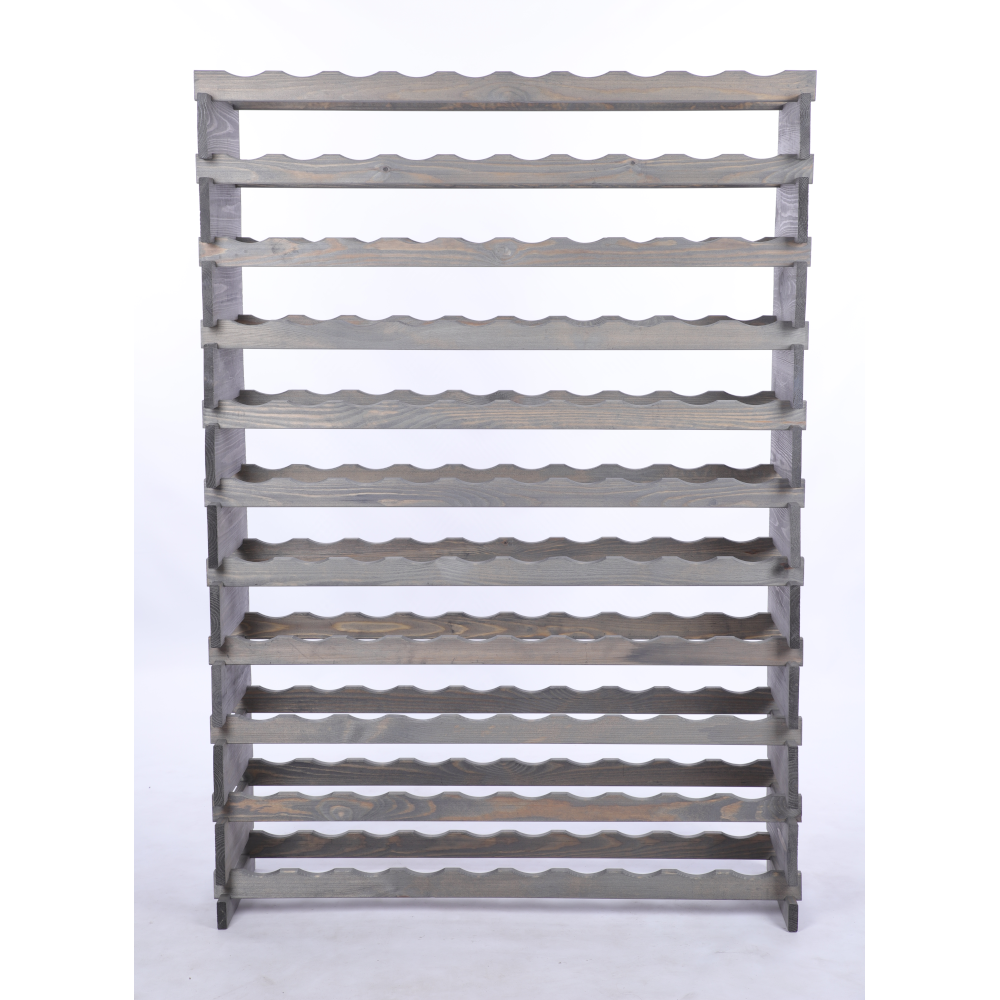 Stojak na wino regał modułowy na butelki 11x10 but DUŻY MONTAŻ BEZ NARZĘDZI