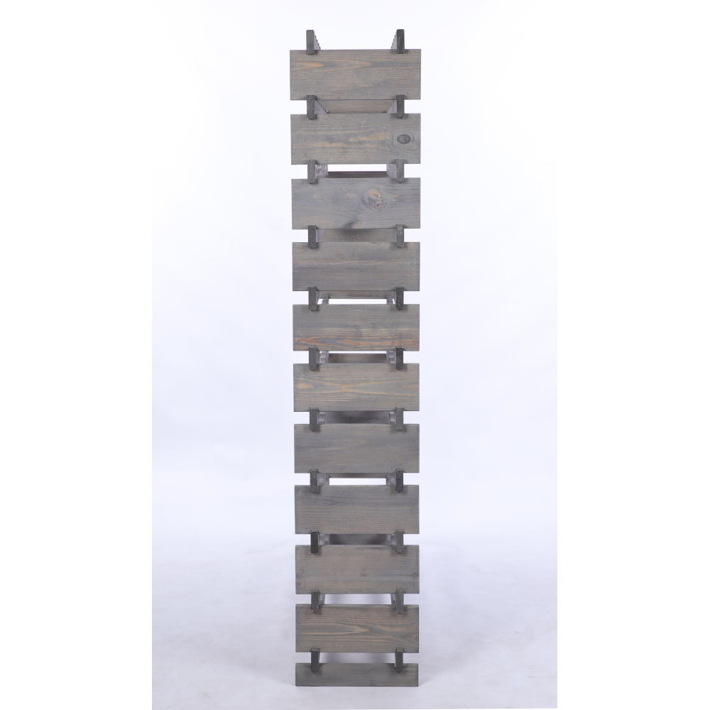 Stojak na wino regał modułowy na butelki 11x10 but DUŻY MONTAŻ BEZ NARZĘDZI