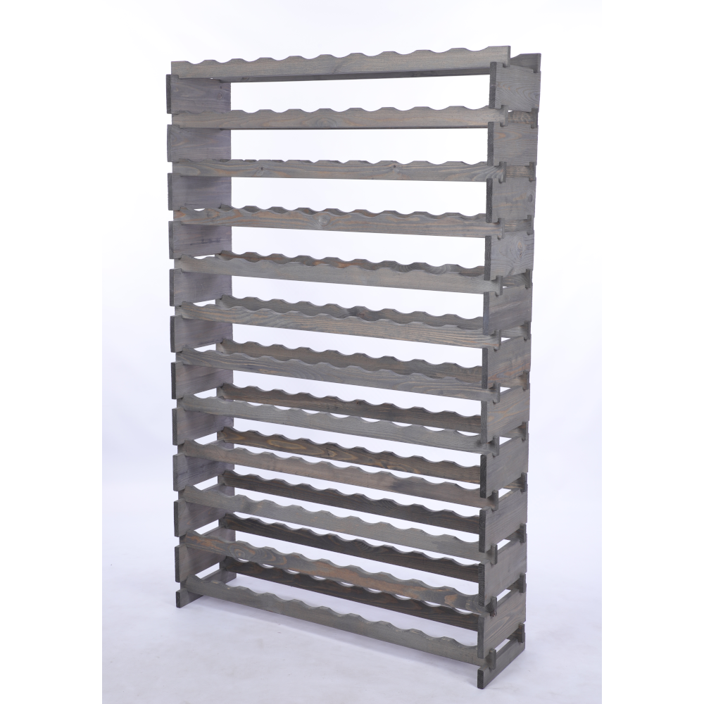 Stojak na wino regał modułowy na butelki 12x10 but DUŻY MONTAŻ BEZ NARZĘDZI