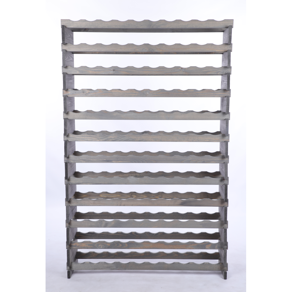 Stojak na wino regał modułowy na butelki 12x10 but DUŻY MONTAŻ BEZ NARZĘDZI