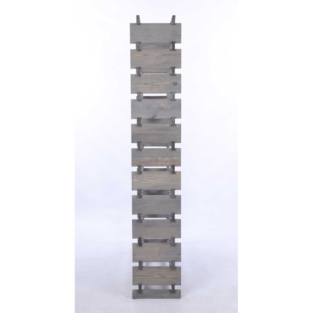 Stojak na wino regał modułowy na butelki 12x10 but DUŻY MONTAŻ BEZ NARZĘDZI