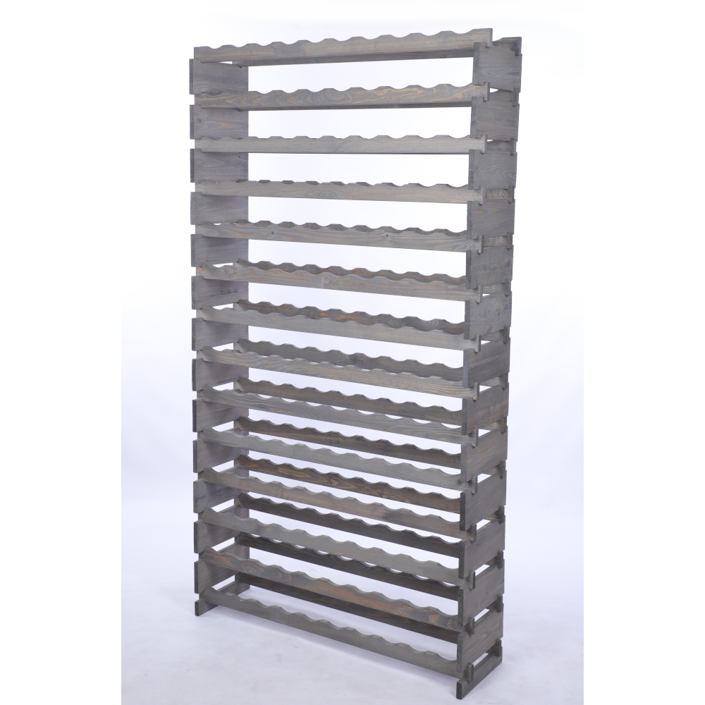 Stojak na wino regał modułowy na butelki 14x10 but POJEMNY BEZ NARZĘDZI