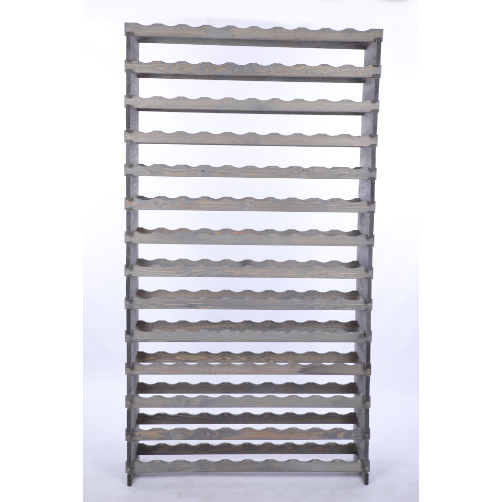 Stojak na wino regał modułowy na butelki 14x10 but POJEMNY BEZ NARZĘDZI