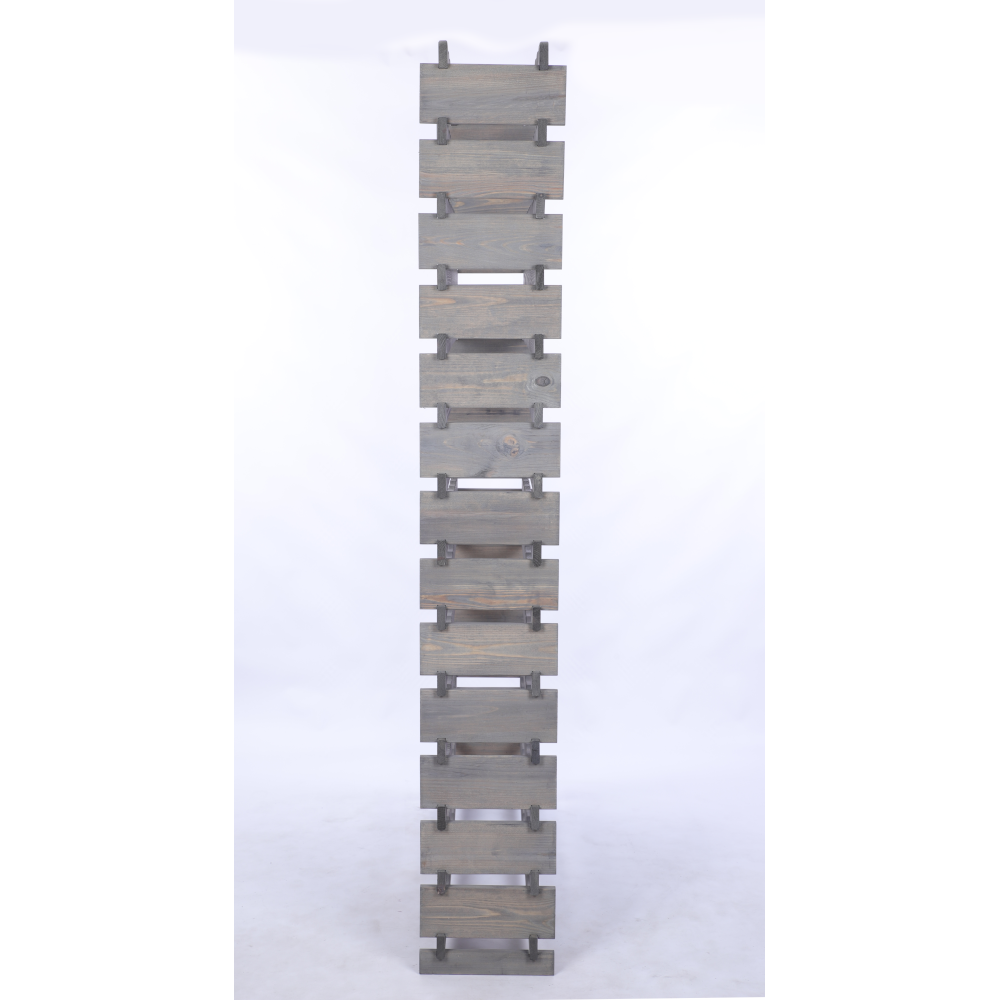 Stojak na wino regał modułowy na butelki 14x10 but POJEMNY BEZ NARZĘDZI