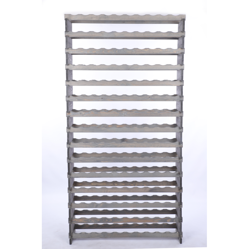 Stojak na wino regał modułowy na butelki 15x10 but WYSOKI BEZ NARZĘDZI