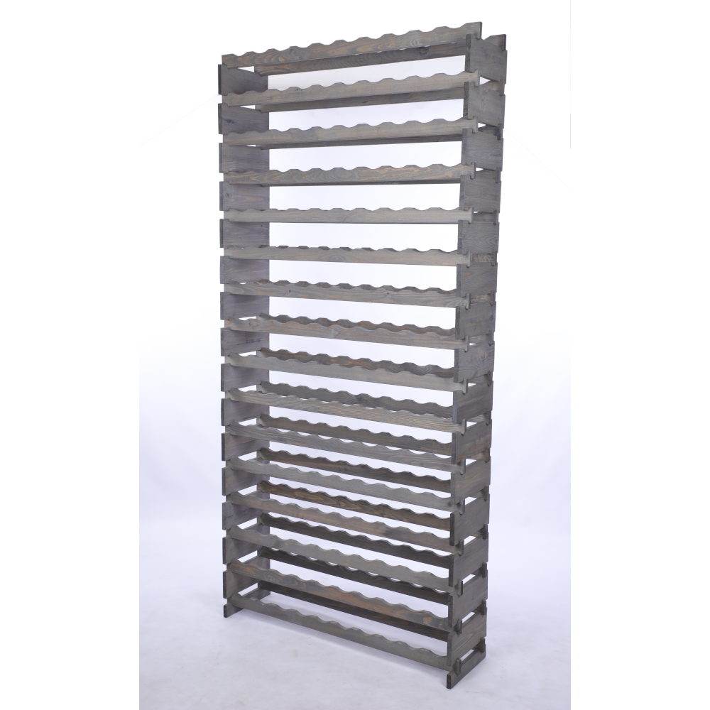 Stojak na wino regał modułowy na butelki 16x10 but WYSOKI BEZ NARZĘDZI