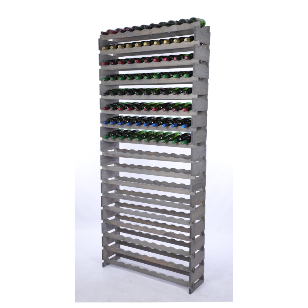 Stojak na wino regał modułowy na butelki 17x10 but WYSOKI BEZ NARZĘDZI