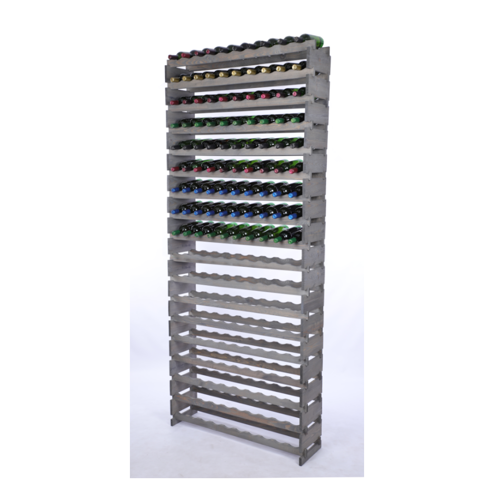 Stojak na wino regał modułowy na butelki 18x10 but WYSOKI BEZ NARZĘDZI