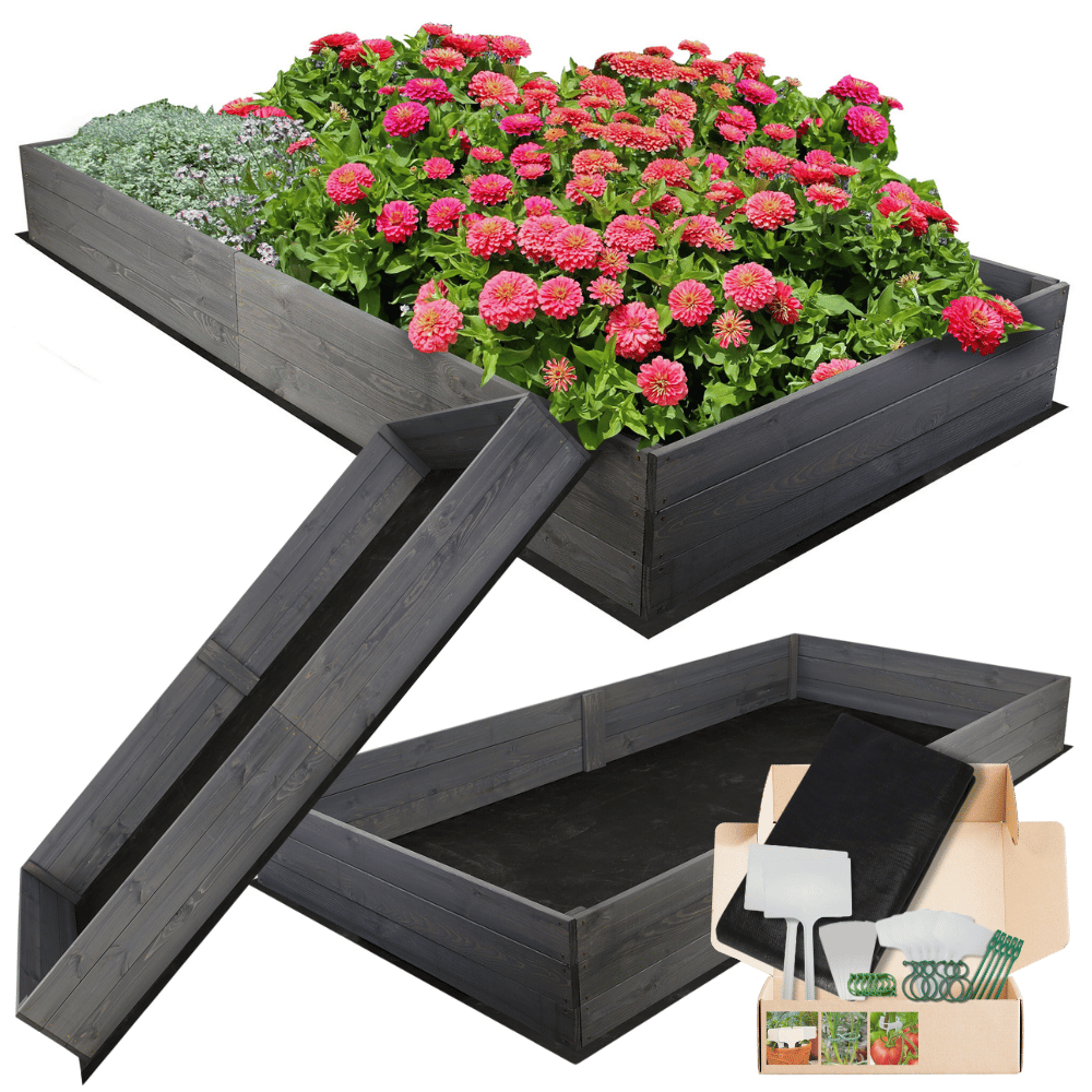 Skrzynia na warzywa skrzynie na warzywniak inspekt donica grządka 27x160x120