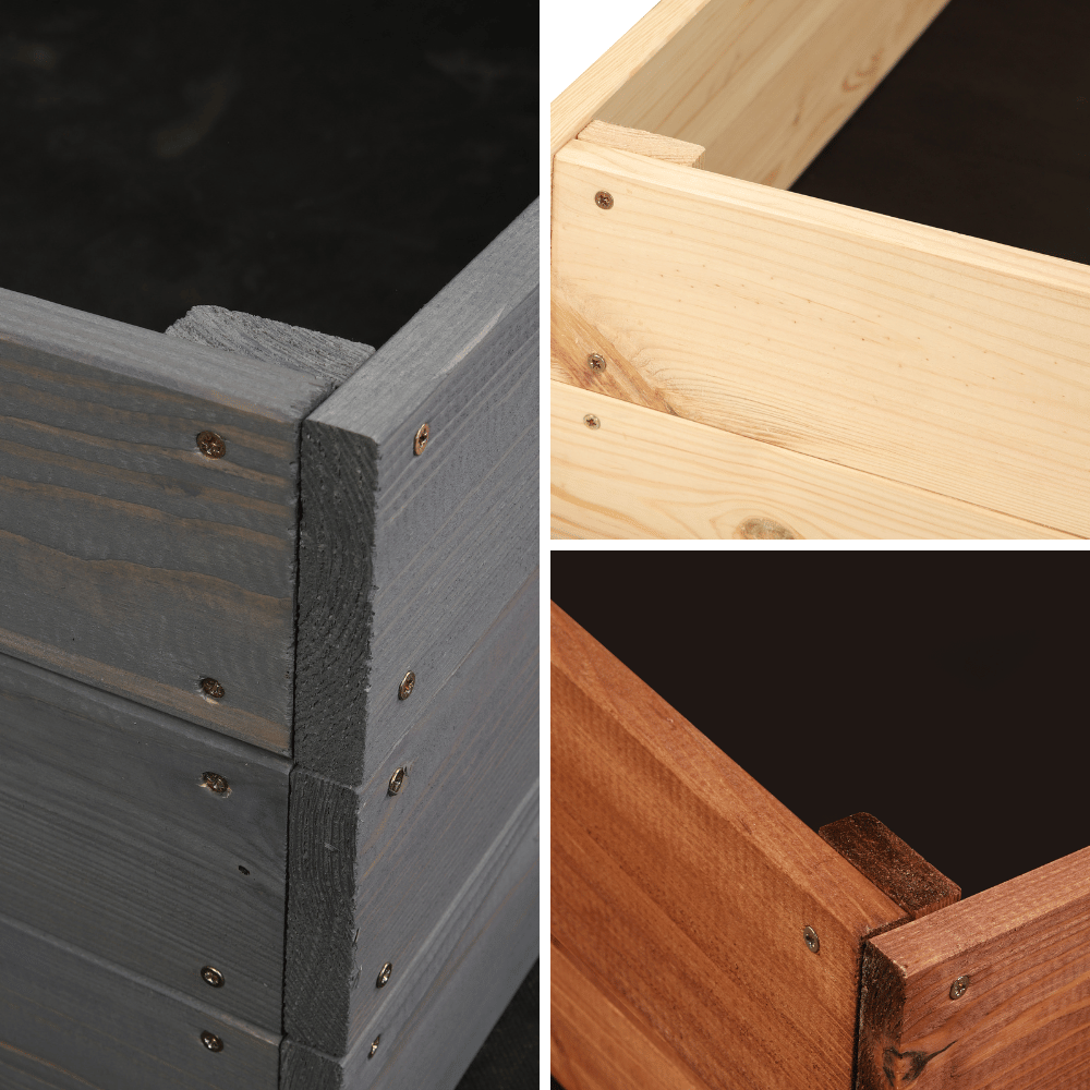 Skrzynia na warzywa skrzynie na warzywniak inspekt donica grządka 27x160x90