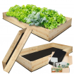 Skrzynia na warzywa skrzynie na warzywniak inspekt donica grządka 27x200x90