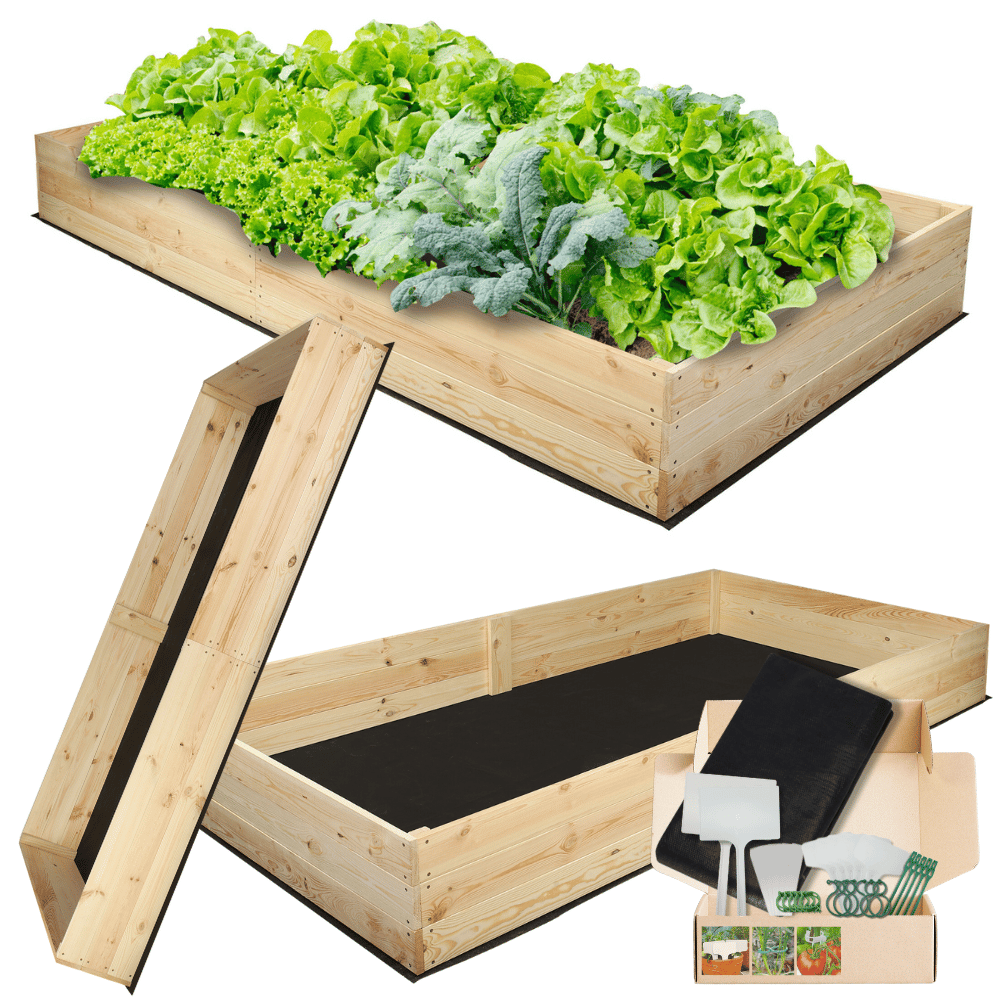 Skrzynia na warzywa skrzynie na warzywniak inspekt donica grządka 27x200x120