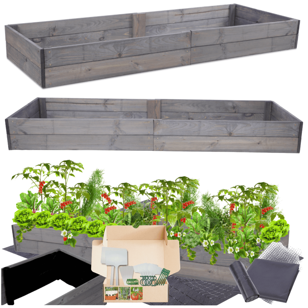 Skrzynia na warzywa skrzynie na warzywniak inspekt donica grządka 18x200x90