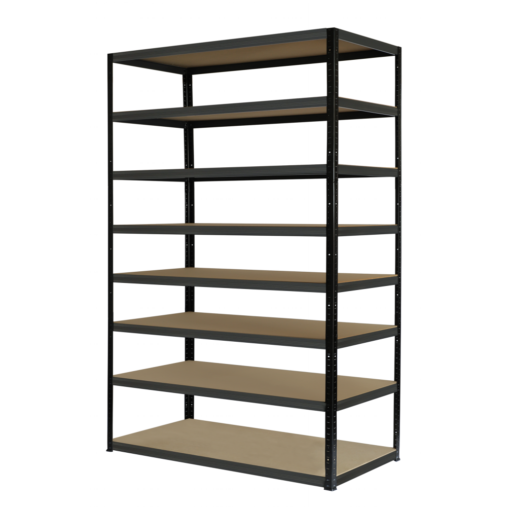 Regał metalowy magazynowy stojak HELIOS 270x150x60cm 8Px275kg SZEROKI MOCNY