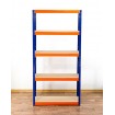 Regał Helios 180x100x50 cm 5 półek/400kg Niebiesko-Niebieski
