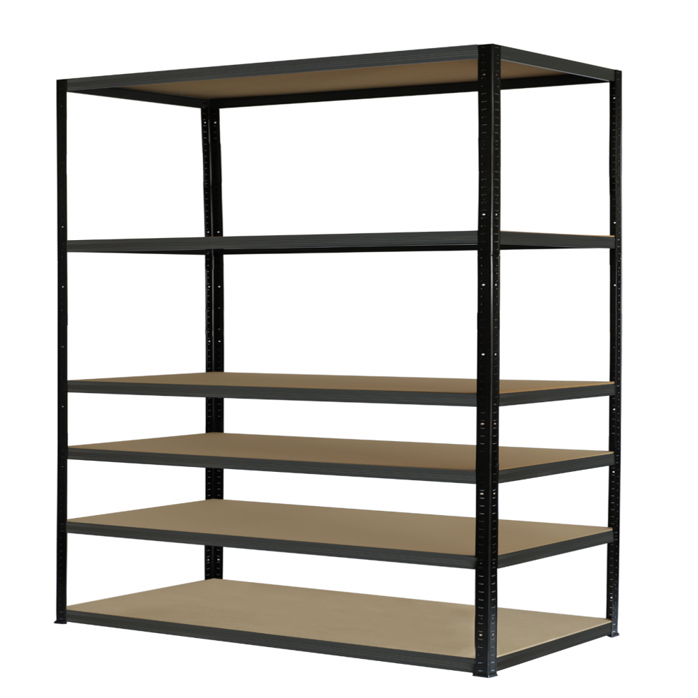 Regał metalowy magazynowy stojak HELIOS 213x150x35cm 6Px175kg SZEROKI MOCNY