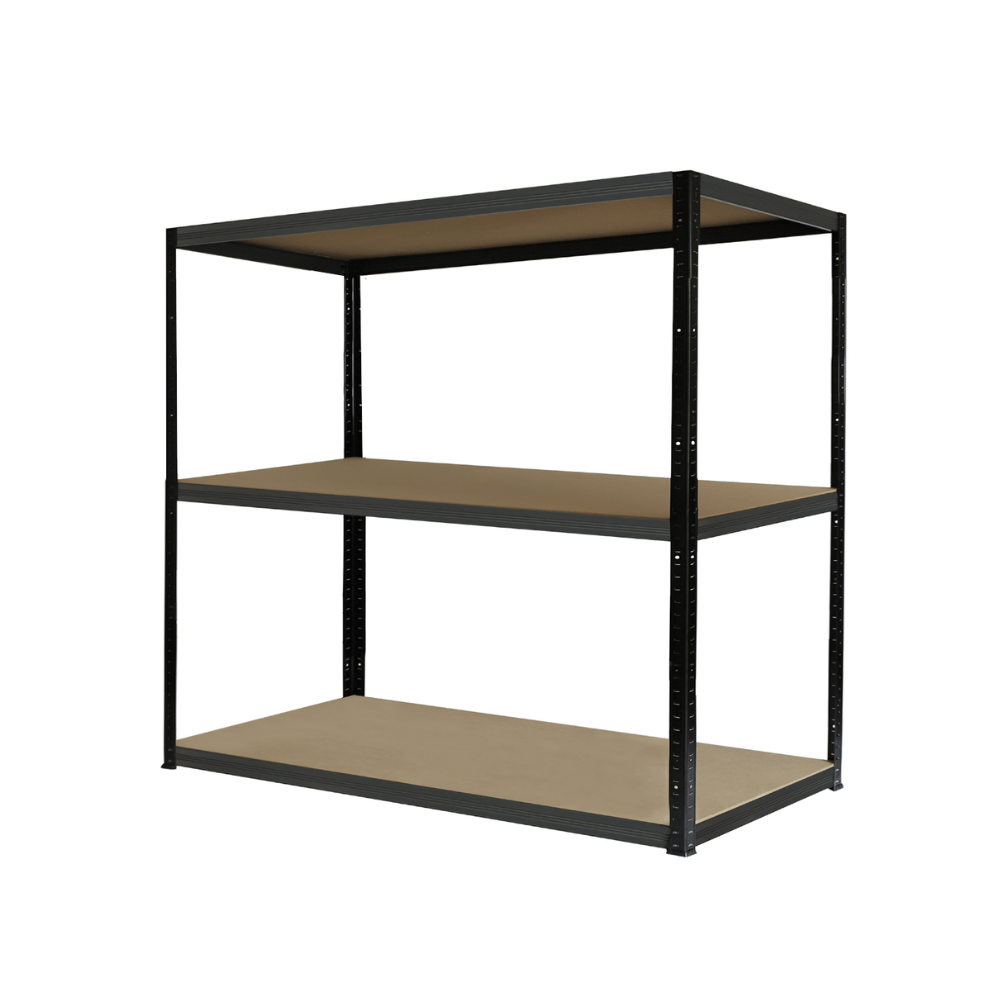 Regał magazynowy garażowy metalowy BLACK HELIOS 106x75x40cm 3Px275kg PL