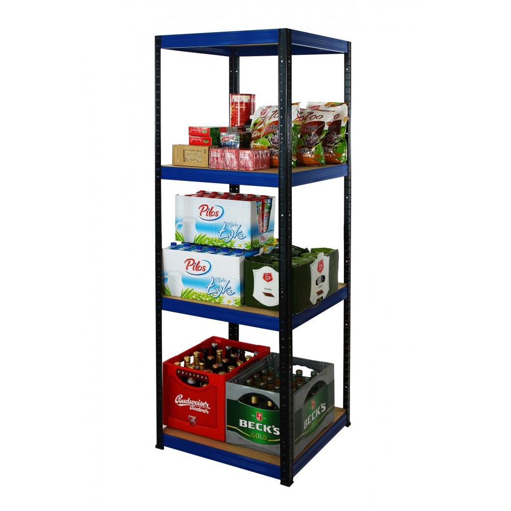 Regał metalowy magazynowy garażowy stojak HELIOS 180x35x35cm 4Px175kg PL