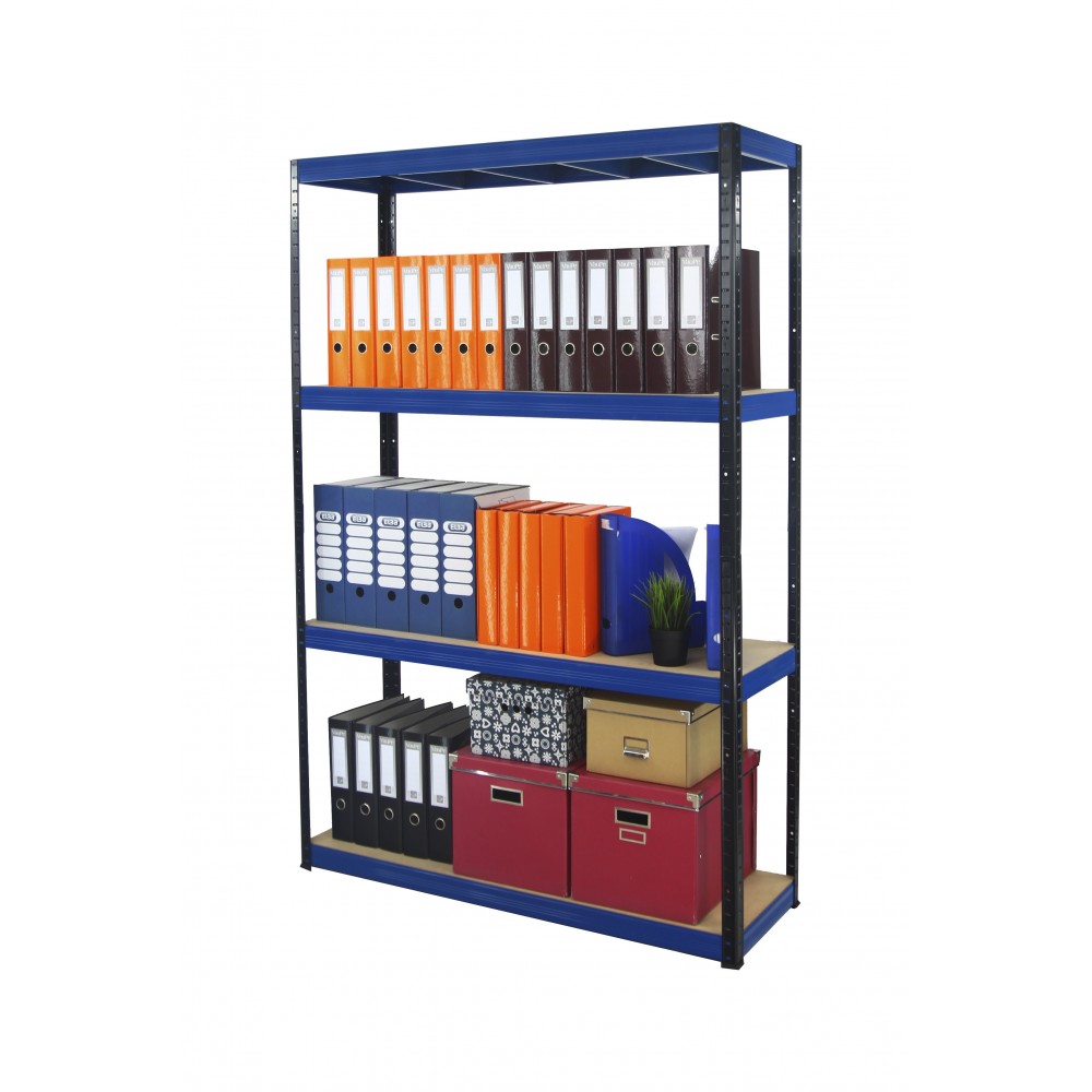 Regał metalowy magazynowy garażowy stojak HELIOS 180x150x45cm 4Px275kg PL