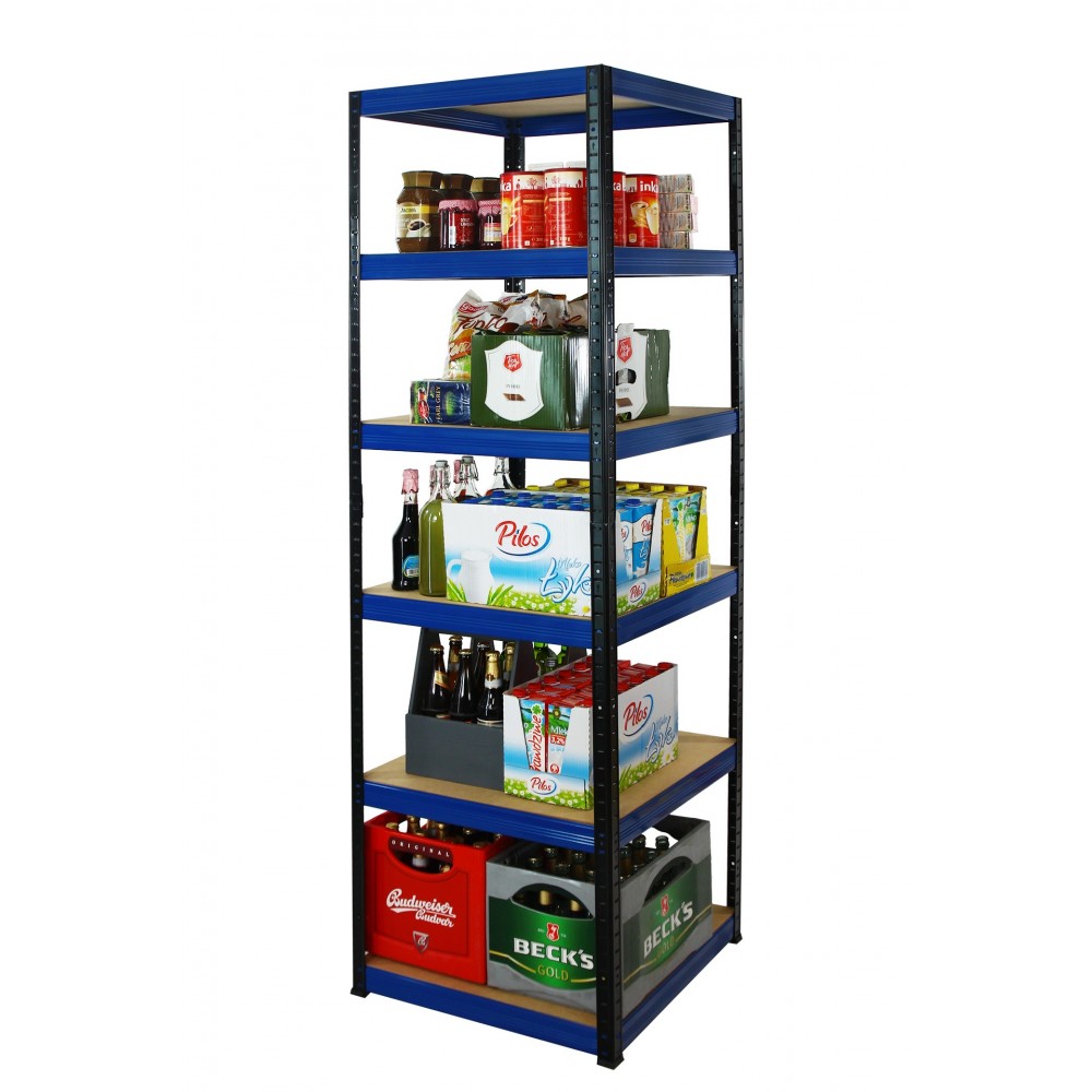 Regał metalowy magazynowy stojak HELIOS 213x60x60cm 6Px175kg 300TYS KOMB