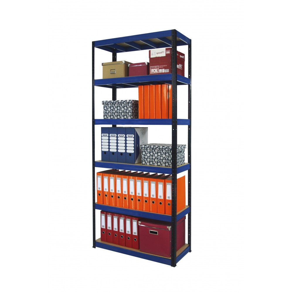Regał metalowy magazynowy stojak HELIOS 213x75x50cm 6Px275kg 300TYS KOMB