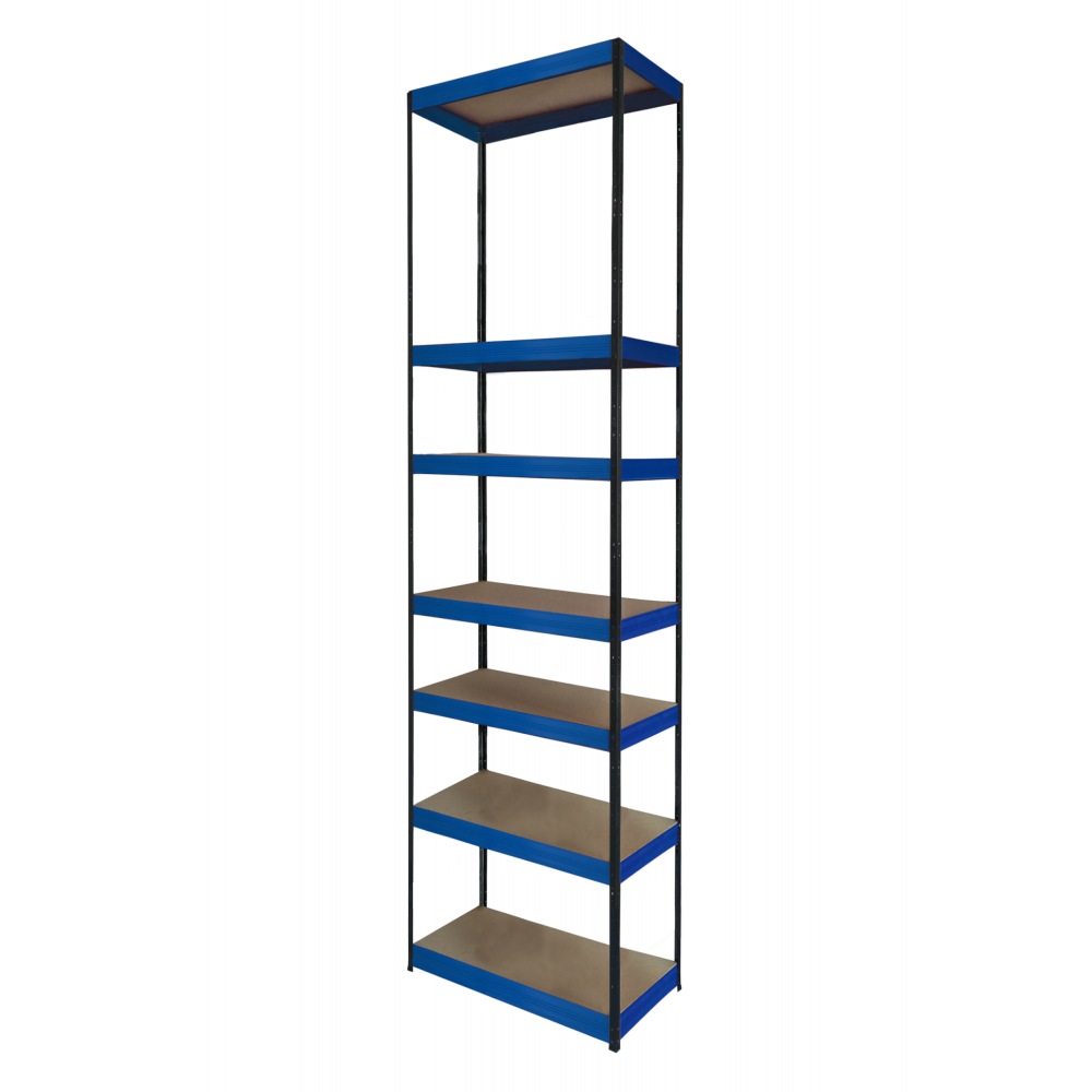 Regał metalowy magazynowy stojak HELIOS 270x50x50cm 7Px175kg TRWAŁY WYSOKI