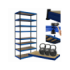 Regał metalowy magazynowy stojak HELIOS 270x75x30cm 8Px350kg TRWAŁY WYSOKI