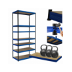 Regał metalowy magazynowy stojak HELIOS 270x75x60cm 7Px350kg TRWAŁY WYSOKI