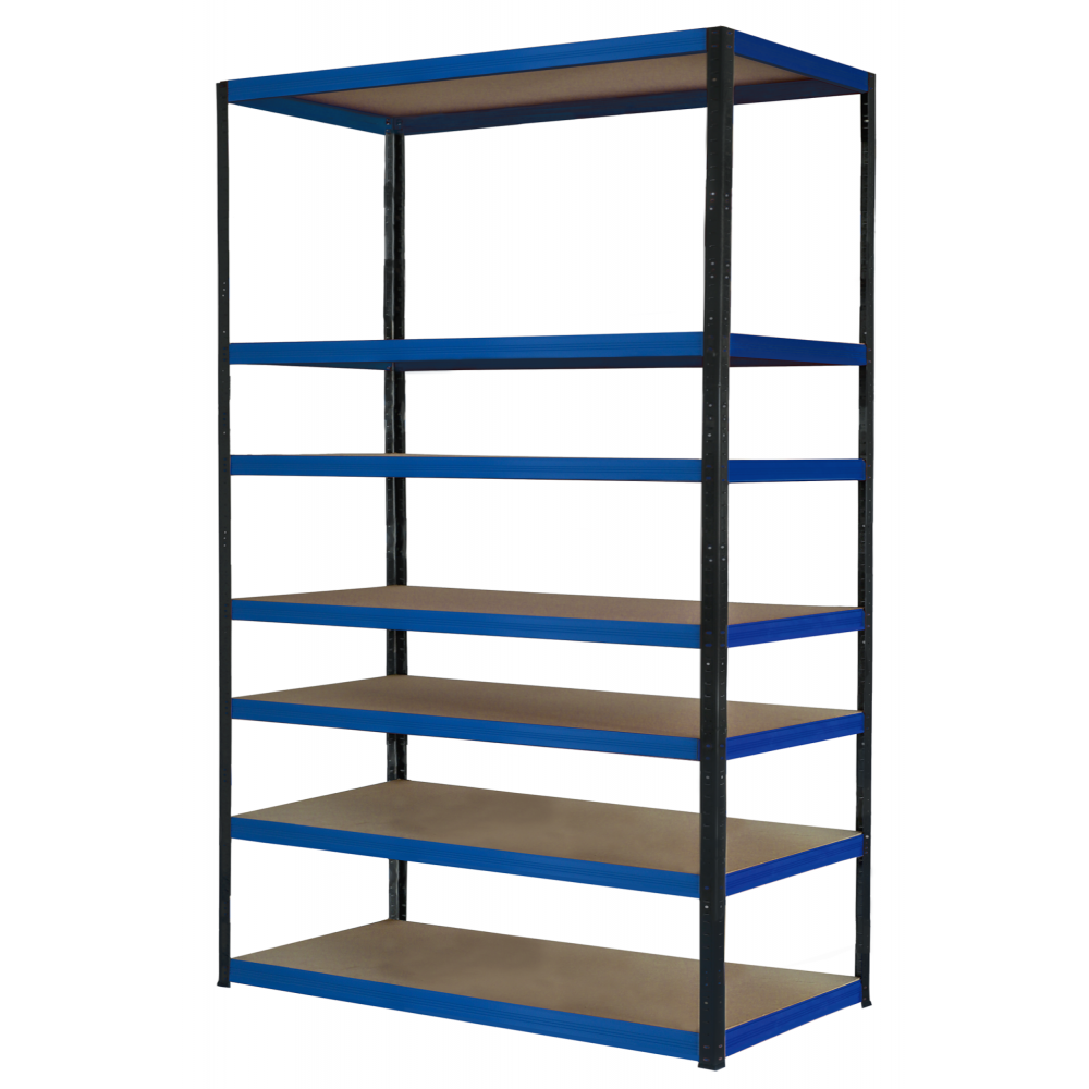 Regał metalowy magazynowy stojak HELIOS 270x150x40cm 7Px275kg SZEROKI MOCNY