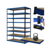 Regał metalowy magazynowy stojak HELIOS 270x180x35cm 8Px175kg SZEROKI MOCNY