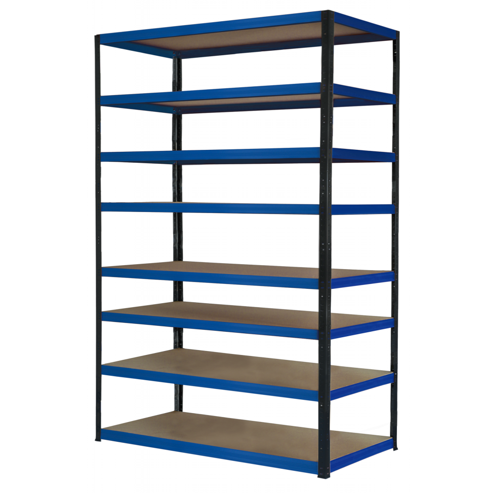 Regał metalowy magazynowy stojak HELIOS 270x180x45cm 8Px175kg SZEROKI MOCNY