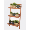 Drewniany kwietnik opierany o ścianę stojak regał na rośliny 115x57cm EKO