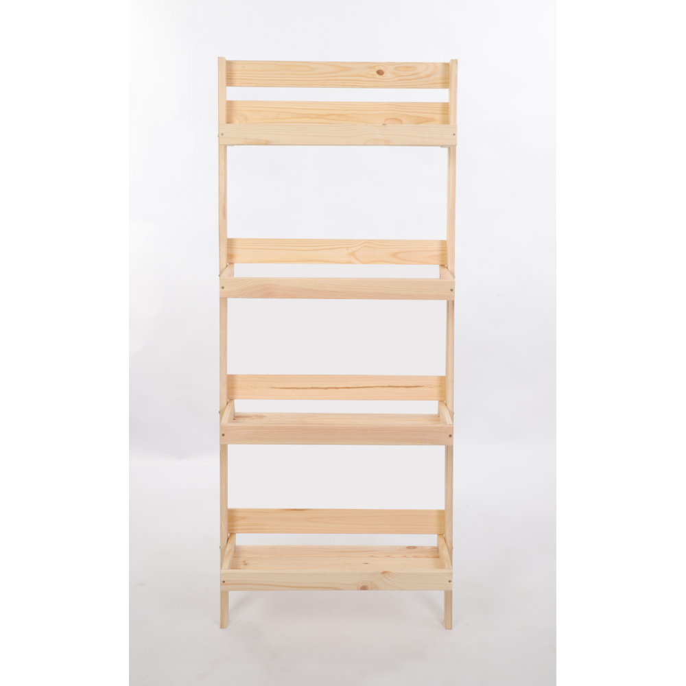 Kwietnik na kwiaty opierany o ścianę stojak regał na rośliny 145x57cm EKO