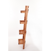 Drewniany kwietnik opierany o ścianę stojak regał na rośliny 145x57cm EKO