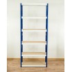 Regał Helios 196x100x40 cm 6 półek/400kg Niebiesko-Niebieski