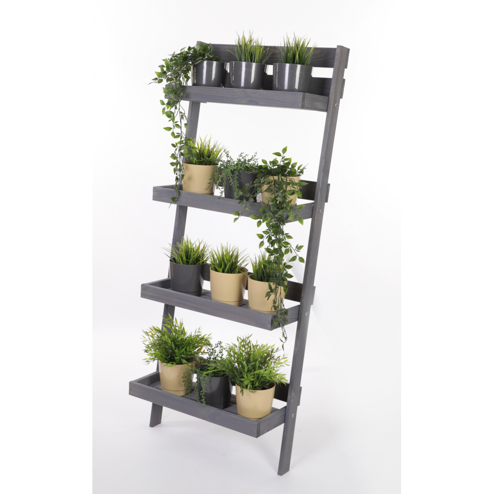 Składany kwietnik pionowy do ściany stojak regał na rośliny 145x57cm EKO