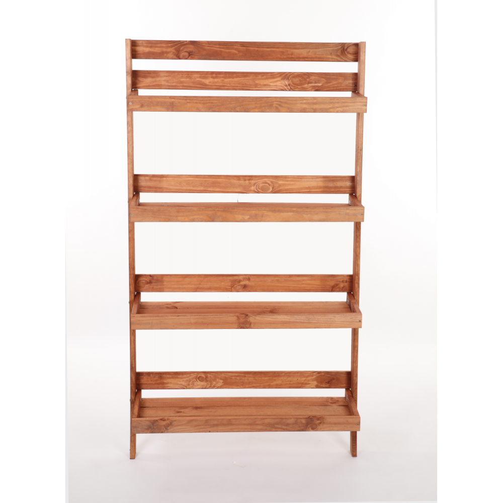 Stojak na kwiaty opierany o ścianę kwietnik regał na rośliny 145x77cm EKO