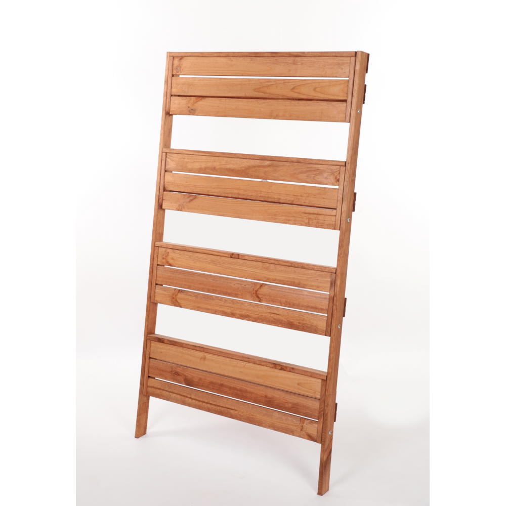 Stojak na kwiaty opierany o ścianę kwietnik regał na rośliny 145x77cm EKO