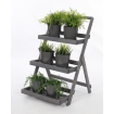 Stojak do ekspozycji kwietnik drewniany etażerka regał na kwiaty 3PÓŁKI EKO