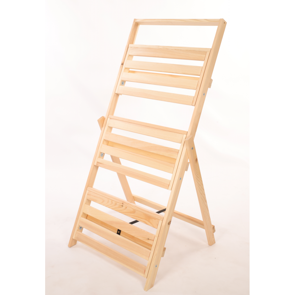 Kwietnik piętrowy drabinka stojak regał na rośliny ekspozycyjny 3PÓŁKI EKO