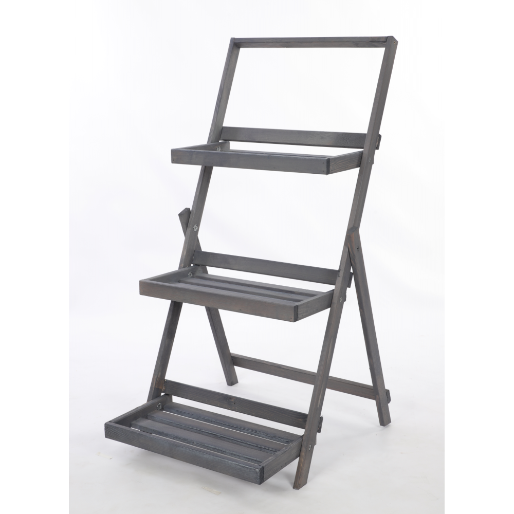 Kwietnik kaskadowy drabinka stojak regał na rośliny ekspozycyjny 3PÓŁKI EKO