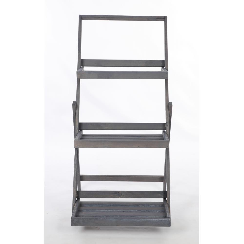 Kwietnik kaskadowy drabinka stojak regał na rośliny ekspozycyjny 3PÓŁKI EKO