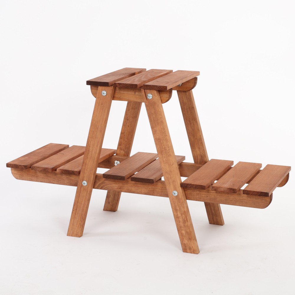 Kwietnik na doniczki drewniany stojący regał na kwiaty stojak na rośliny