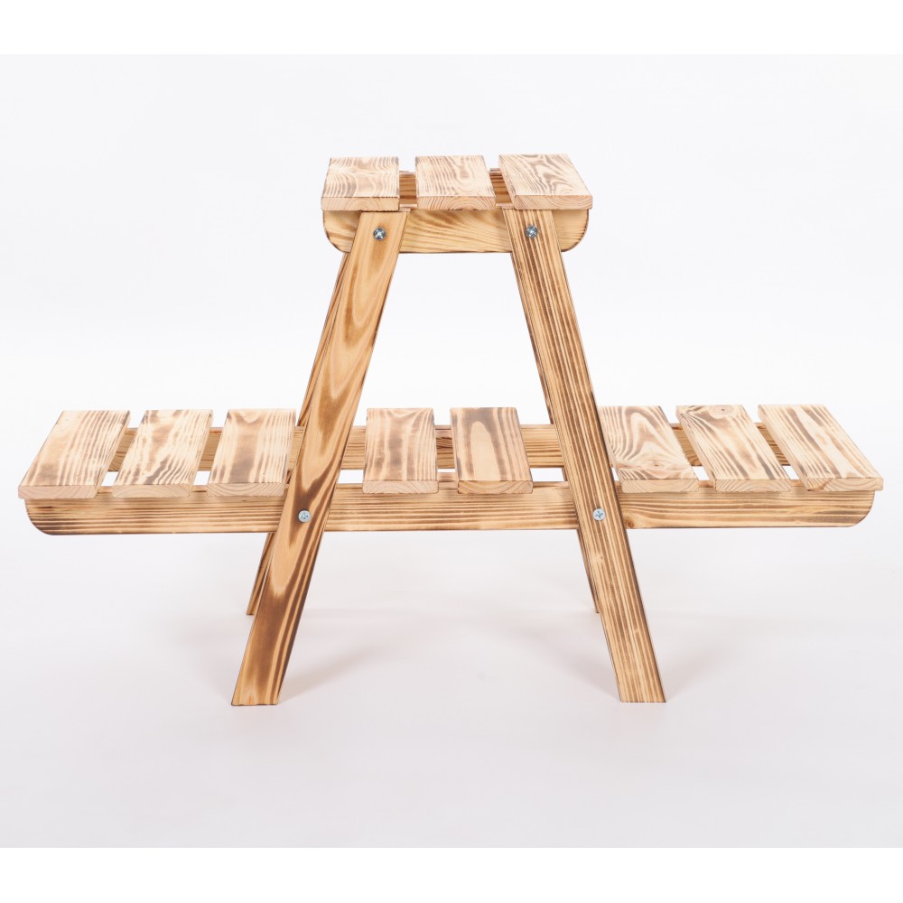 Kwietnik na doniczki drewniany stojący regał na kwiaty stojak na rośliny