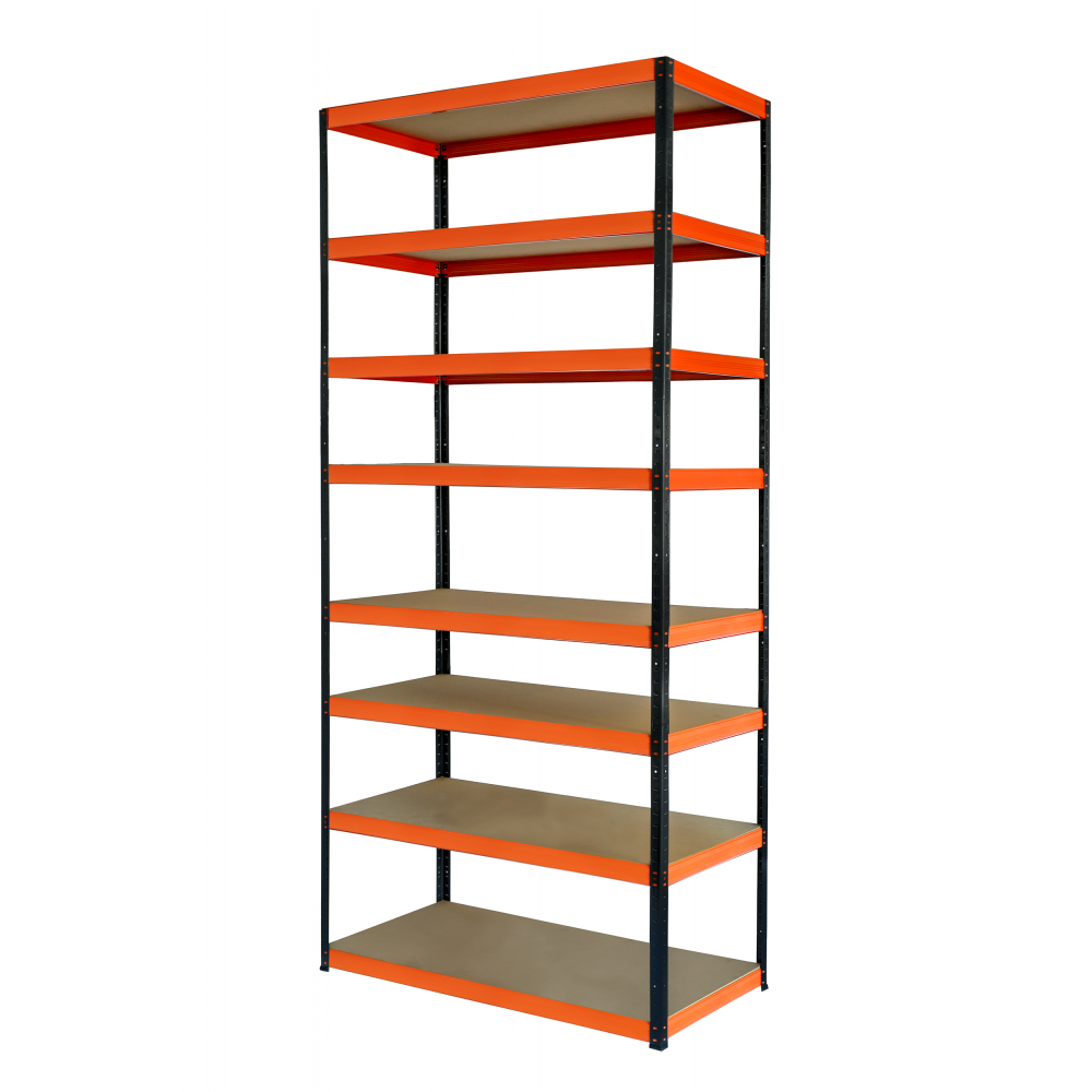 Regał metalowy magazynowy stojak HELIOS 270x110x35cm 8Px350kg  WYSOKI