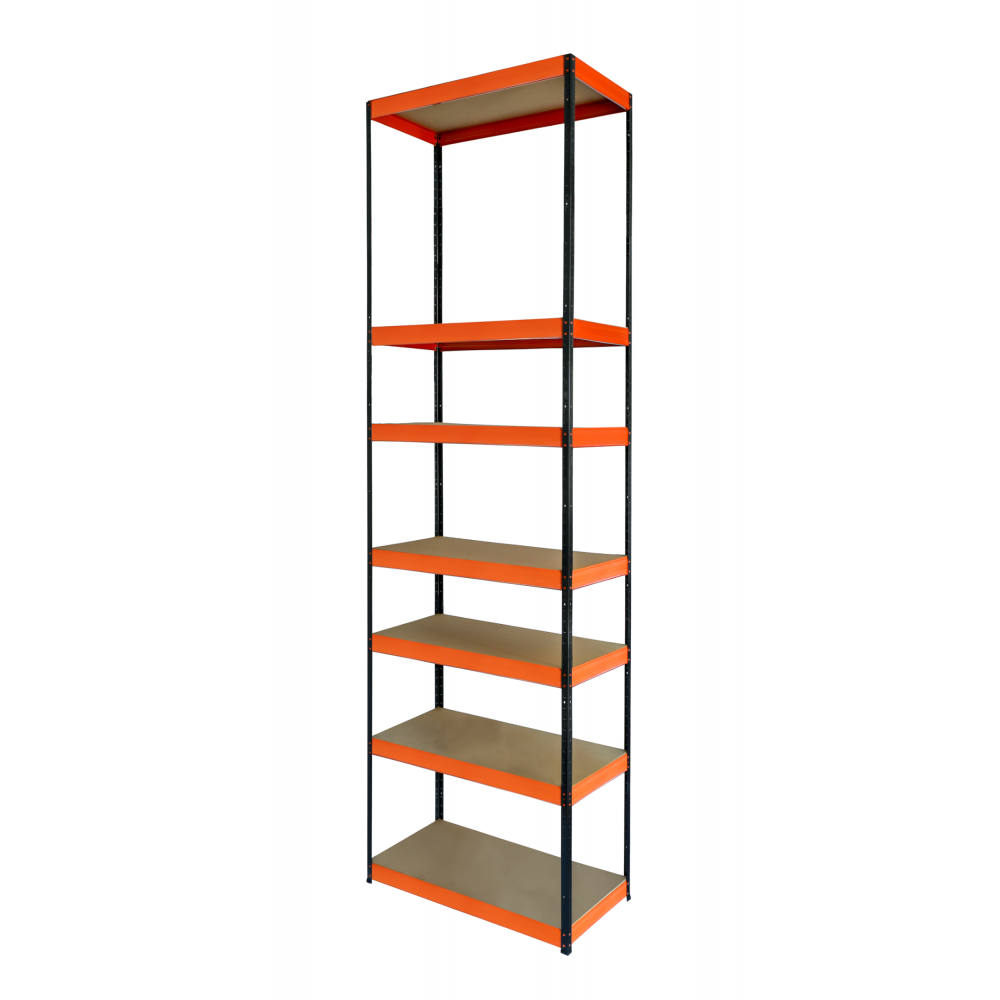 Regał metalowy magazynowy stojak HELIOS 270x60x60cm 7Px175kg  WYSOKI