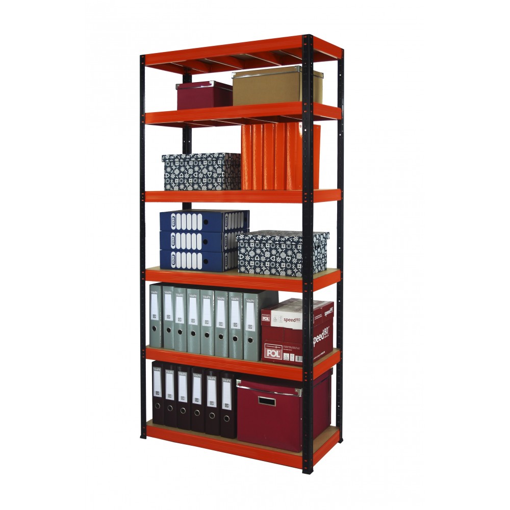 Regał metalowy magazynowy stojak HELIOS 213x120x60cm 6Px175kg 300TYS KOMB