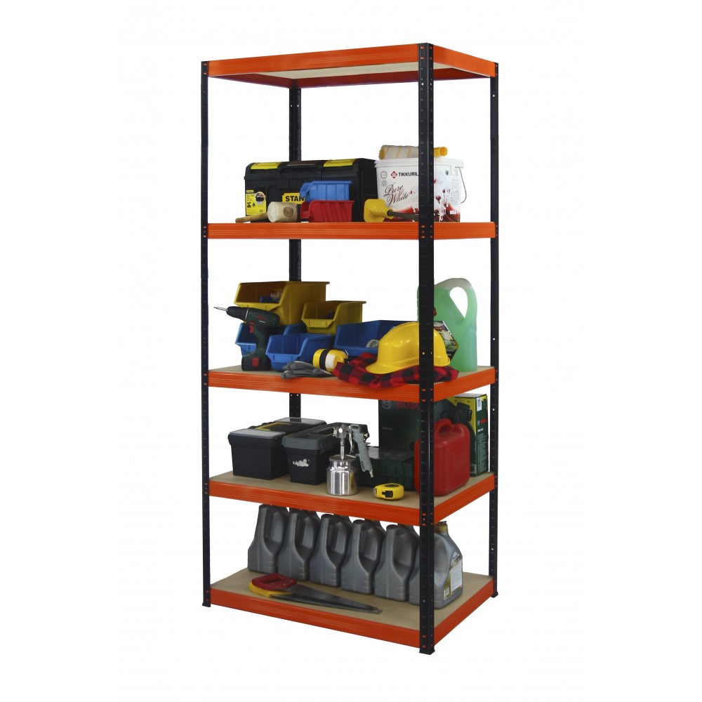 Regał metalowy magazynowy stojak HELIOS 213x120x60cm 5Px350kg 300TYS KOMB